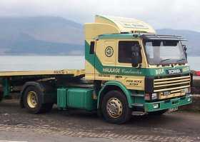 Martin McGinn and Sons haulage vehicle